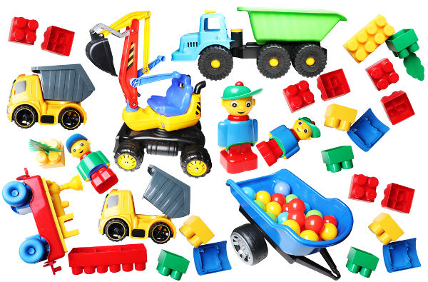 Children's plastic toys