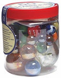 tub of marbles