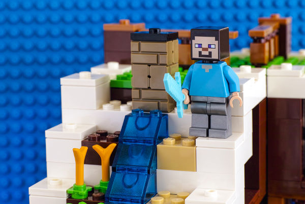Minecraft Lego figure