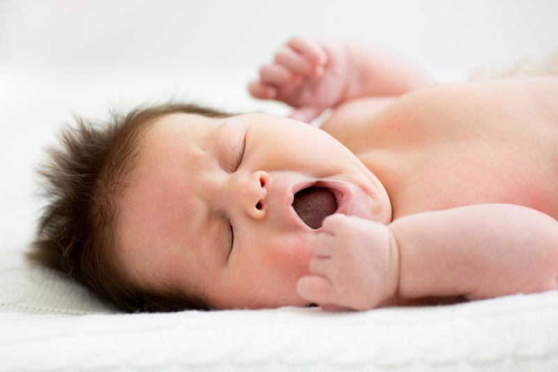 Newborn baby sleeping