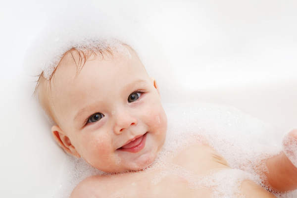 Baby bubble bath