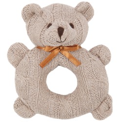 Knitted Bear Rattle