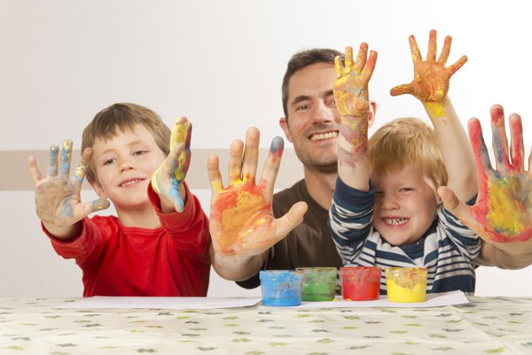 Finger painting