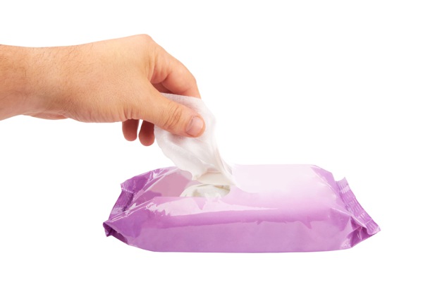 wet wipes