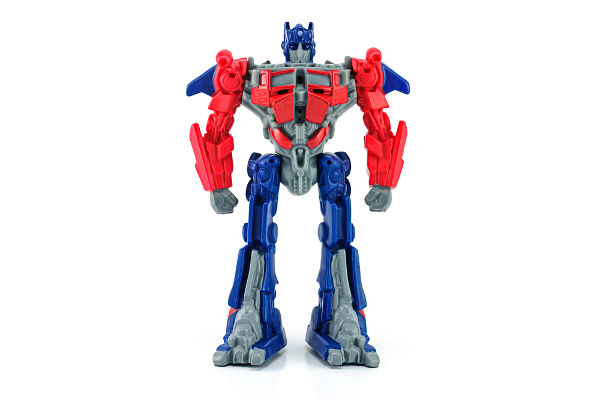 Optimus Prime toy character from TRANSFORMERS Movie_EUO_Nicescene-shutterstock
