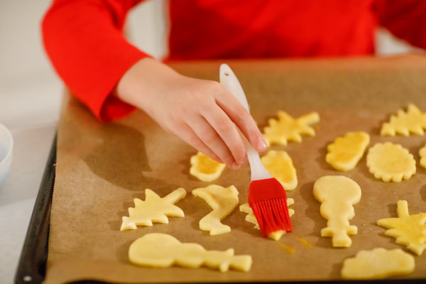 Christmas baking