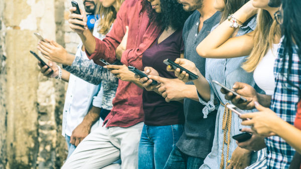 group using phones